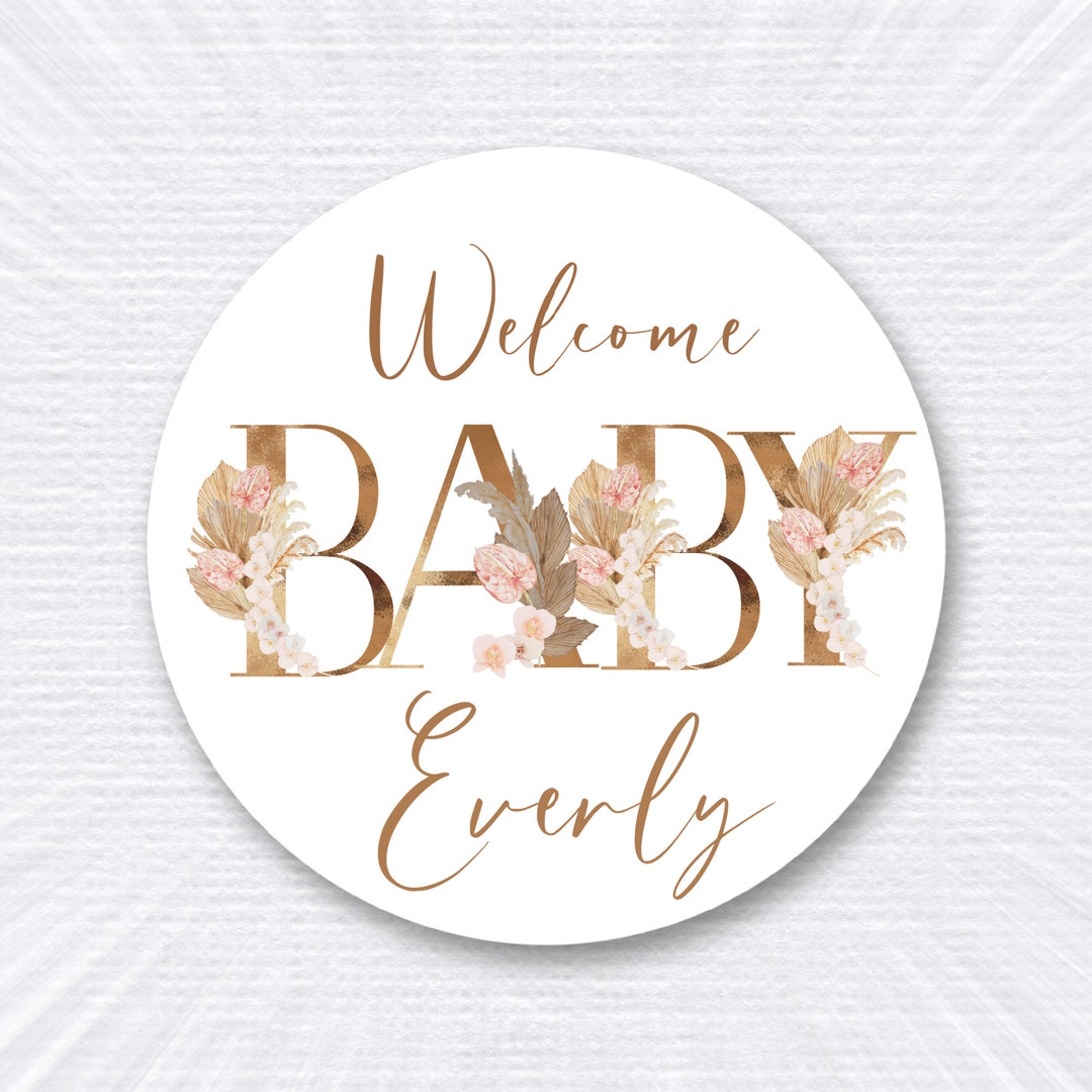 Personalized Baby Shower Labels/ Stickers/ Custom Favor Stickers