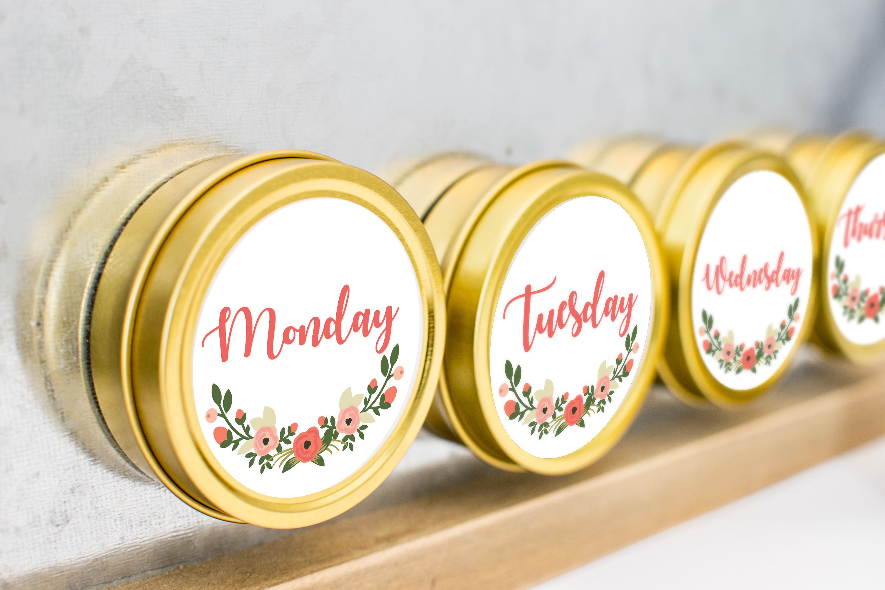 Magnetic Pill Organizer: Weekly Vitamin Container Set