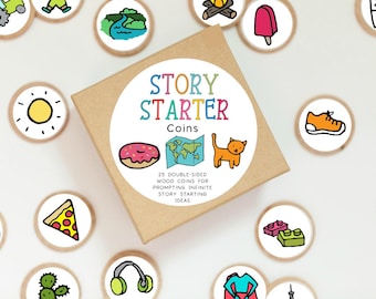 Story Starter Box Set: Gioco di narrazione con 50 immagini