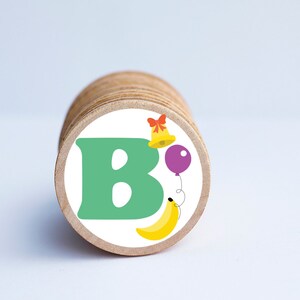 Aimants Alphabet / Aimants de réfrigérateur / Aimants éducatifs / Cadeaux pour enfants / Cadeaux d’enseignant / Aimant animal