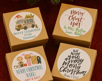 Personalized Christmas Gift Card Box: Holiday Cash Holder