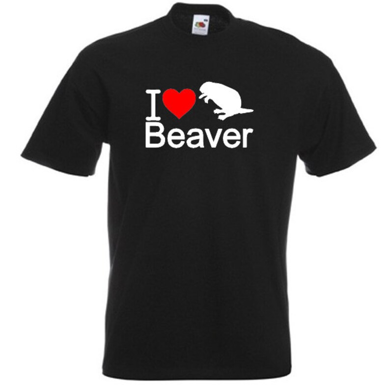 i love beaver t shirt