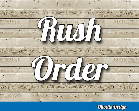 Rush My Order Il_570xn