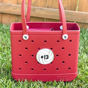 Volleyball Tasche Charm, Wasserabweisende Bogg Tasche Accessoires, Pool Tasche, Strandtasche
