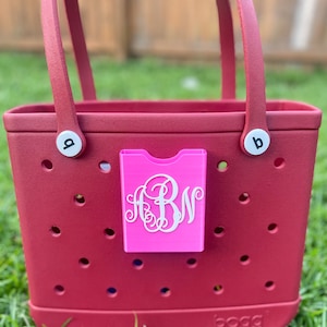 Monogramm Telefon Halter Bogg Taschenanhänger, wasserdicht Bogg Bag Zubehör, Bogg Bag Zubehör, Bogg Bag Telefonhalter