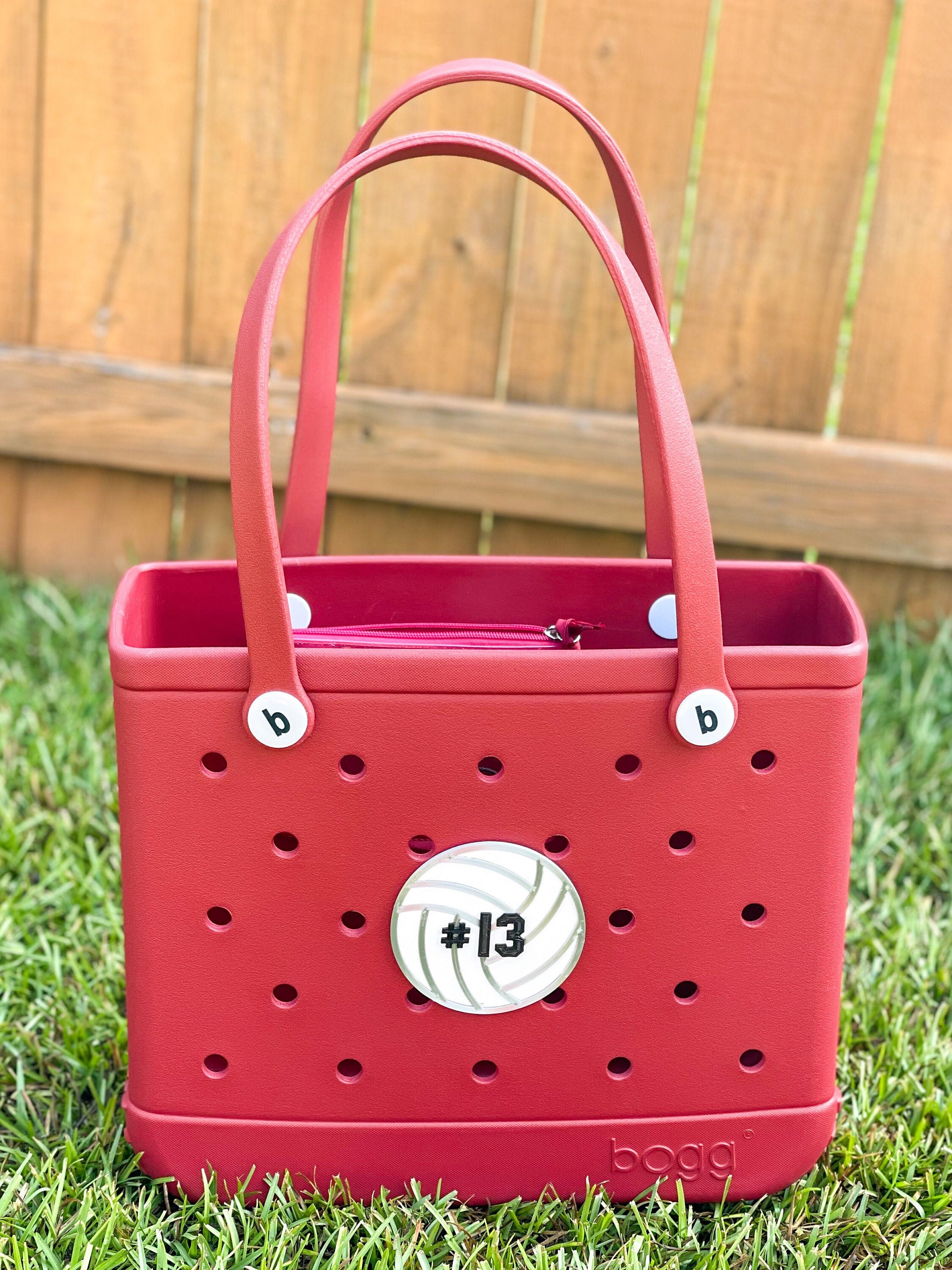 Volleyball Bag Charm Water Resistant Bogg Bag Accessories Etsy