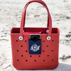 Monogramm Telefon Halter Bogg Taschenanhänger, wasserdicht Bogg Bag Zubehör, Bogg Bag Zubehör, Bogg Bag Telefonhalter