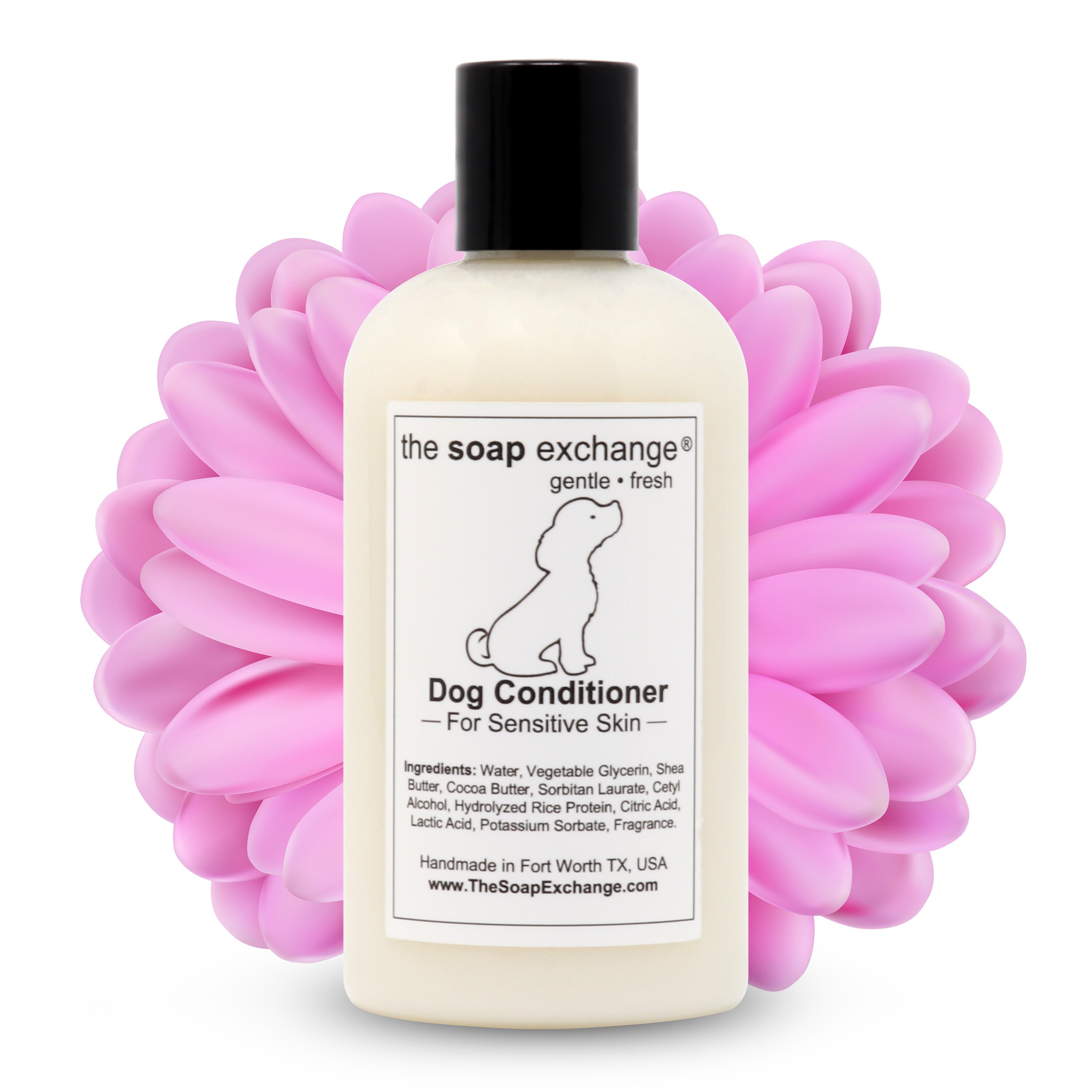 Natural Dog Conditioner, Pet Conditioner, Dog Grooming, Pet Bath, Puppy