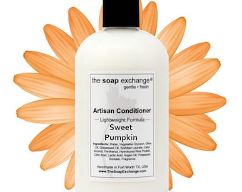 Sweet Pumpkin Natural Conditioner, Hair Care, Artisan Handmade, Sulfate Free, Paraben Free, The Soap Exchange