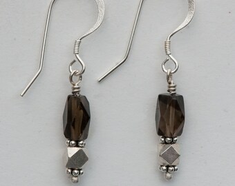 Smoky Quartz Earrings