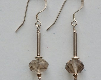 Smoky Quartz Earrings