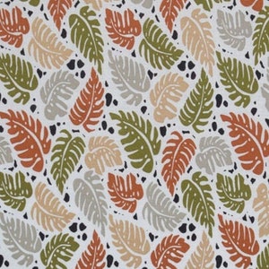 Classic Fern Leaves Fabric - Nice Coloring - Nature - Outdoors - Trees - Forest - Tropical - Foliage Fabric - 100% Lightweight Cotton