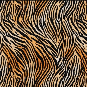 30 OFF! Striking Tiger Fabric - Africa - Safari - Kenya - Exotic Animals - Jungle - Wildlife - Zoo Fabric - 100% Apparel Cotton