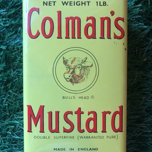 Vintage Colman’s Mustard Tin
