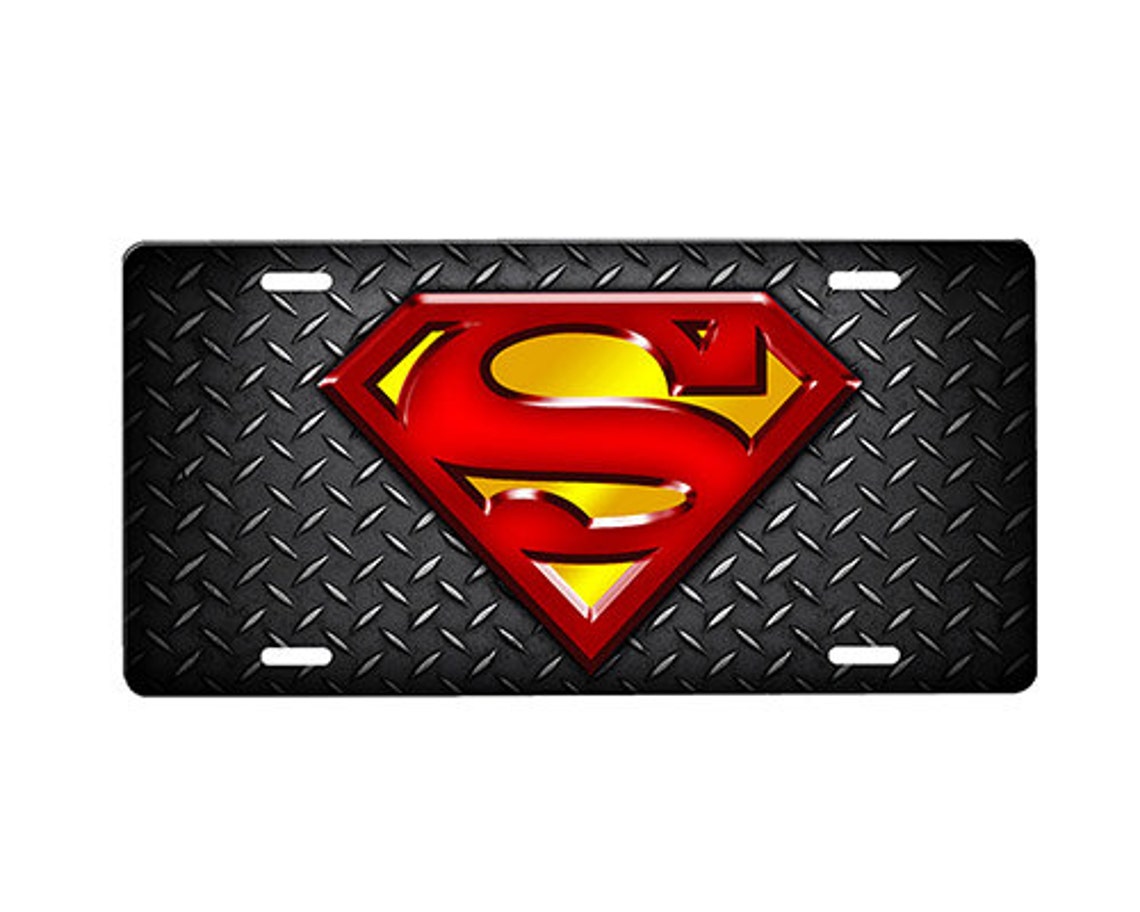 Superman License Plate | Etsy