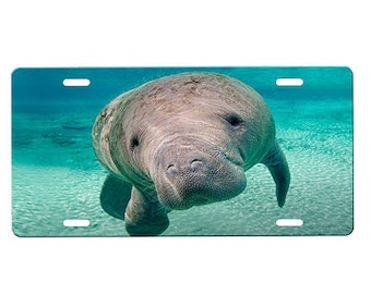 Manatee License Plate