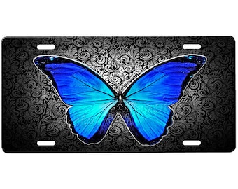 Butterfly License Plate