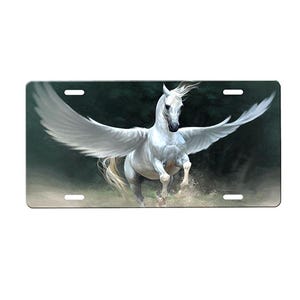 Pegasus License Plate