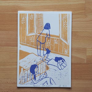 Illustrazione Gaspara stampa A4
