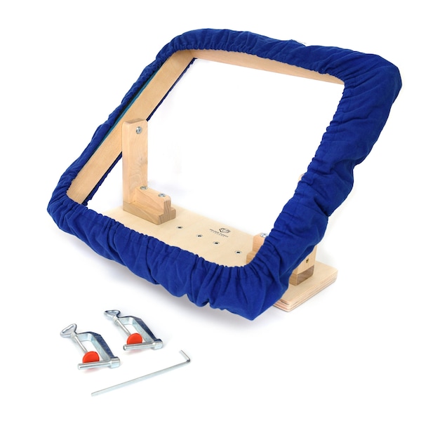 Rug Hooking Frame with Table stand & Cover, Punch needle frame, gripper frame, rug hooking for punch needle, frame with gripper strip