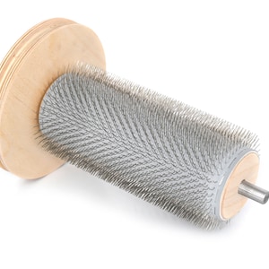 Zusatztrommel für Drum Carder, Kleine Trommel, Vorreißertrommel, 190mm breit