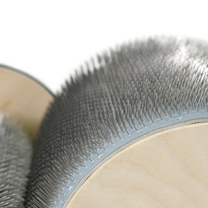 Cardadora de tambor, cardado y mezcla de lana y otras fibras, 72TPI, 190 mm imagen 4