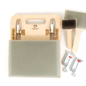 Blending & Carding Wool, Blending Board, Carding Board, Table Carder, 72 TPI
