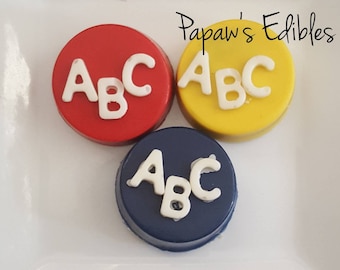 Dipped Oreo Cookies~One Dozen~Papaw's Edibles~Pickup Only Item~California Online Bakery~Colorful Desserts~Cookies~Abc Cookies~Moreno Valley