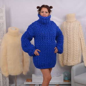 Giant Sweater Dress Etsy