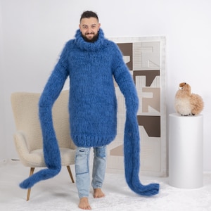 Extra long sleeve jumper hot sale