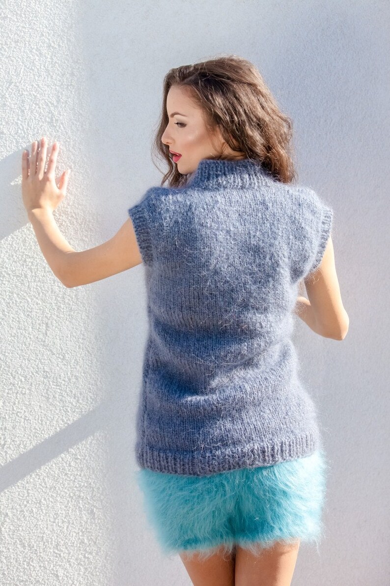 short sleeve sweater vest