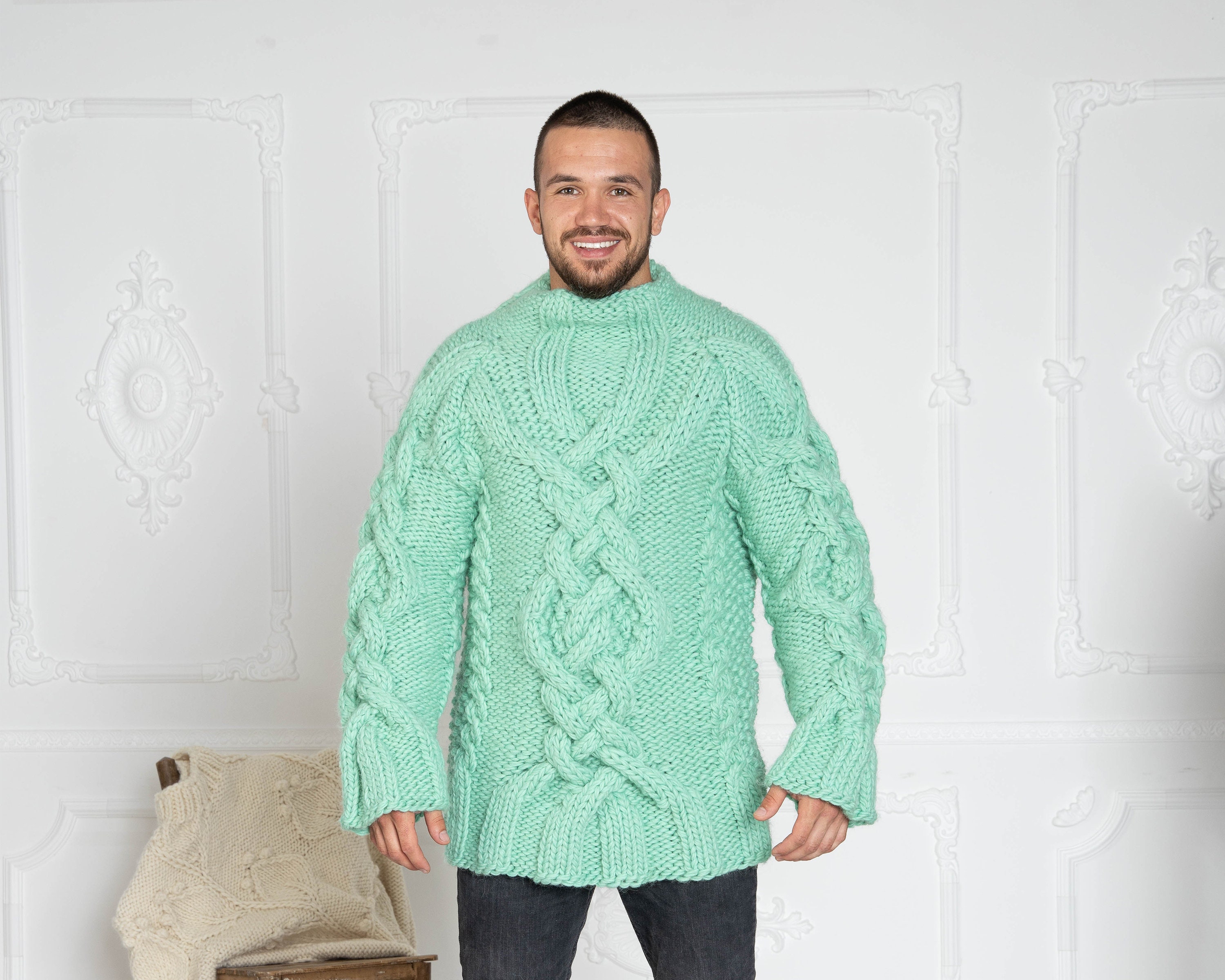 Mint top sweater mens