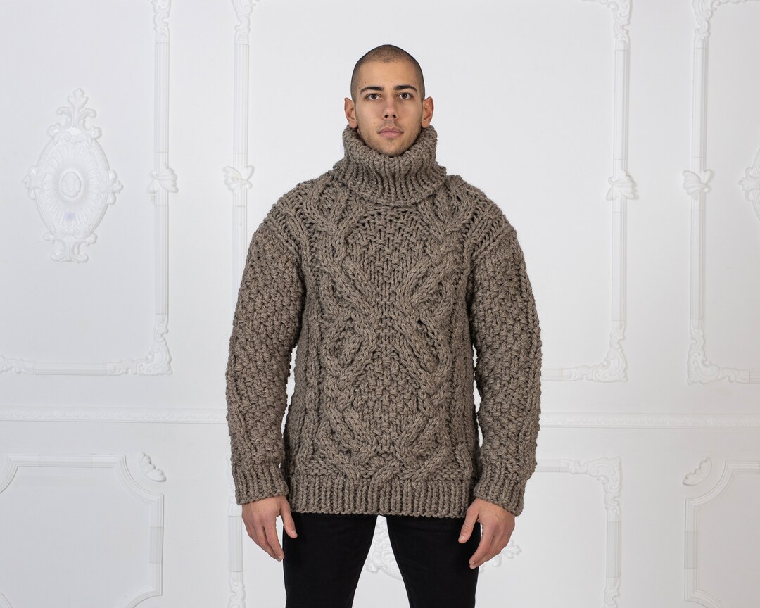 ★韓国人気★LOOKPLE★LOOK NINEWOOD WOOL CHECK SWEATSHIRT Wool Sweater v1 | MKNS Boutique