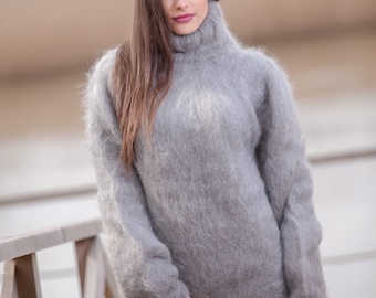 【YOURNUS】Sher mohair high neck knit YOURNUS】Sher mohair high neck knit (YOURNUS/ニット