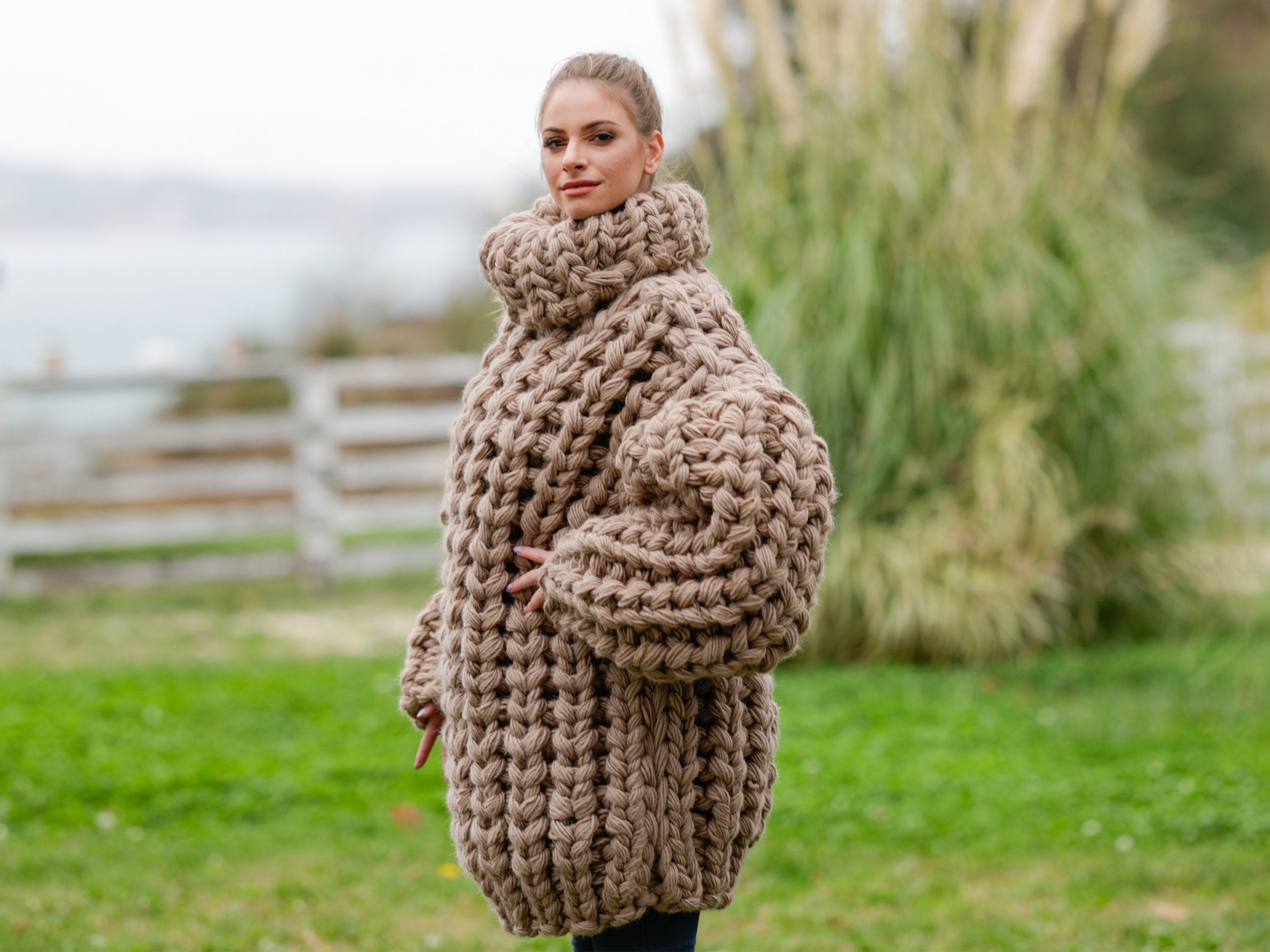 Wool knit deals