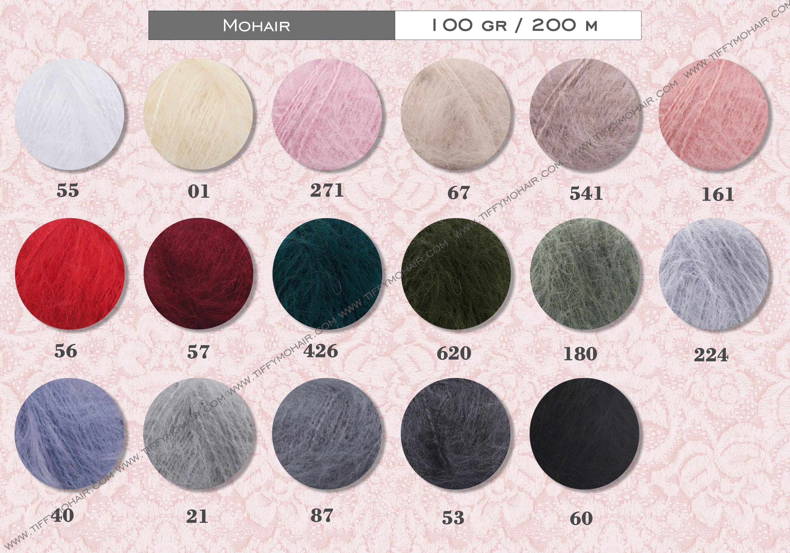 8-strand Thick Mohair Sweater – Hand-knitted Fluffy Oversized