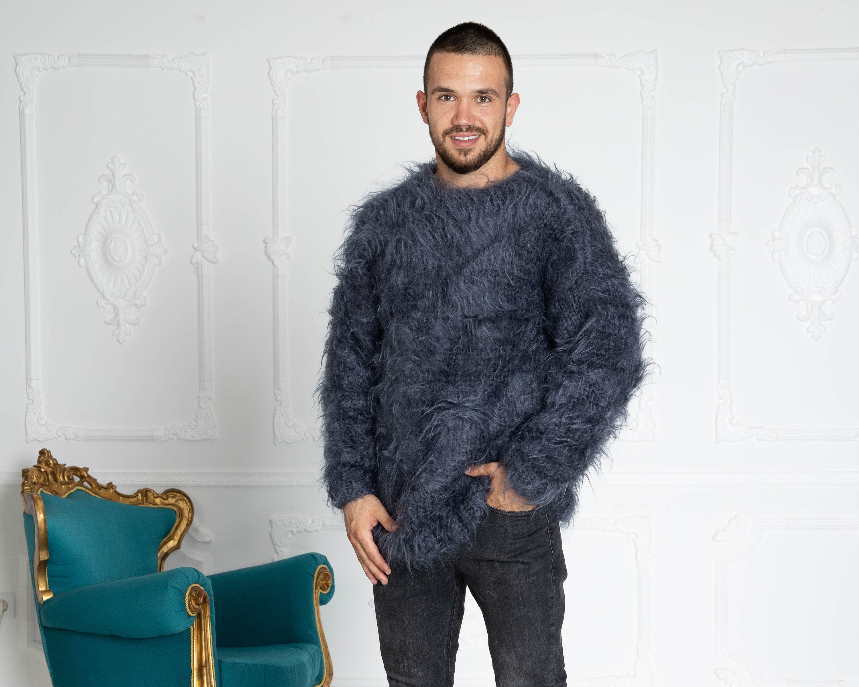 large mens sweaters