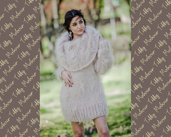 Beige cowl neck sweater deals