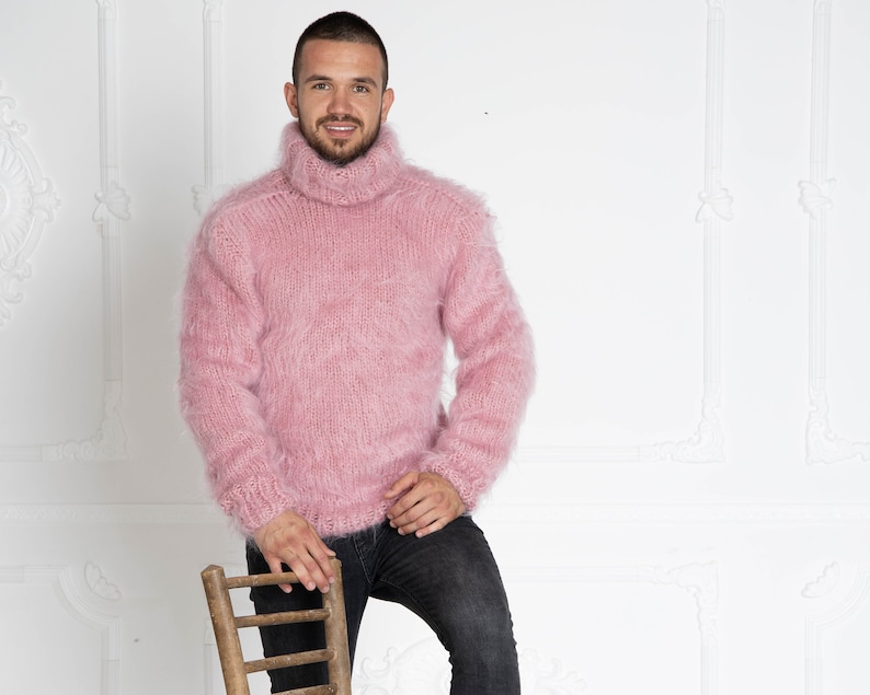 mens vintage mohair sweater