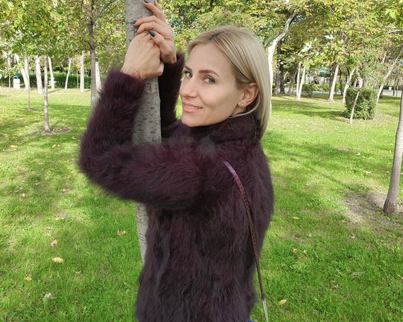 Sueter Mohair para ninos italianos extra peludos jersey de punto a mano muy esponjoso T872 Etsy Mexico