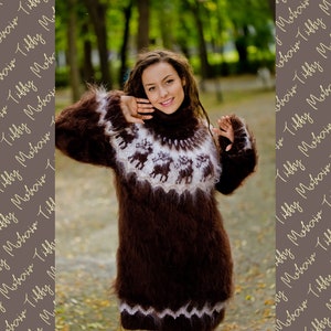 Christmas Icelandic Sweater T160