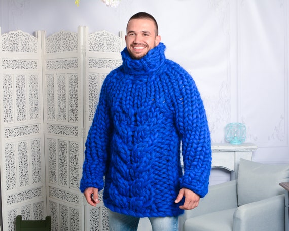 Arm knitting sweater deals