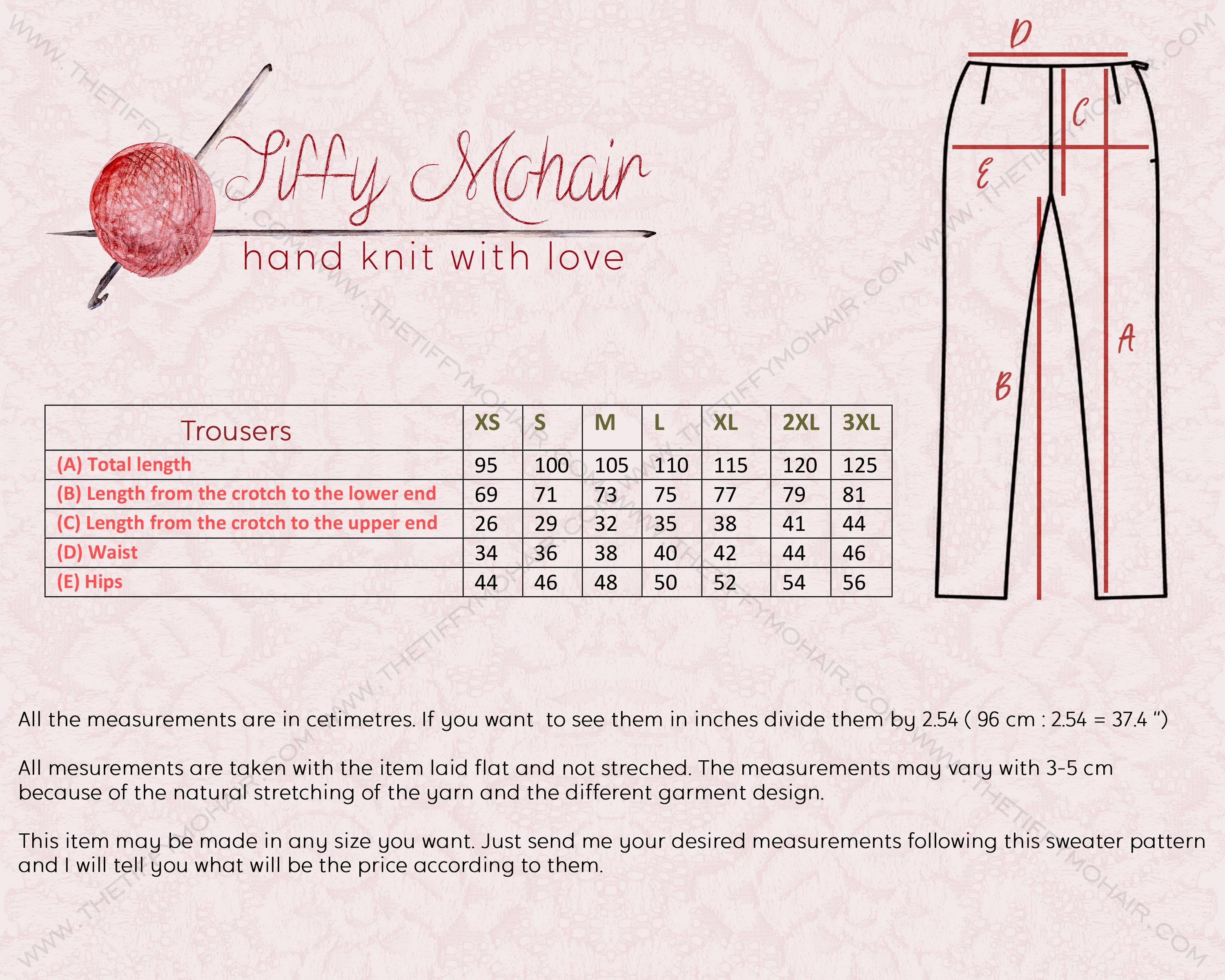 Buy Red 100 Wool Knit Trousers Women's Knit Pants Women's