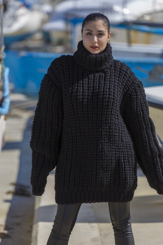 3 Kg. Oversized Wool Sweater, Thick Knit Jumper T575 - Etsy 3 Kg. Oversized Wool Sweater, Thick Knit Jumper T575 - Etsy