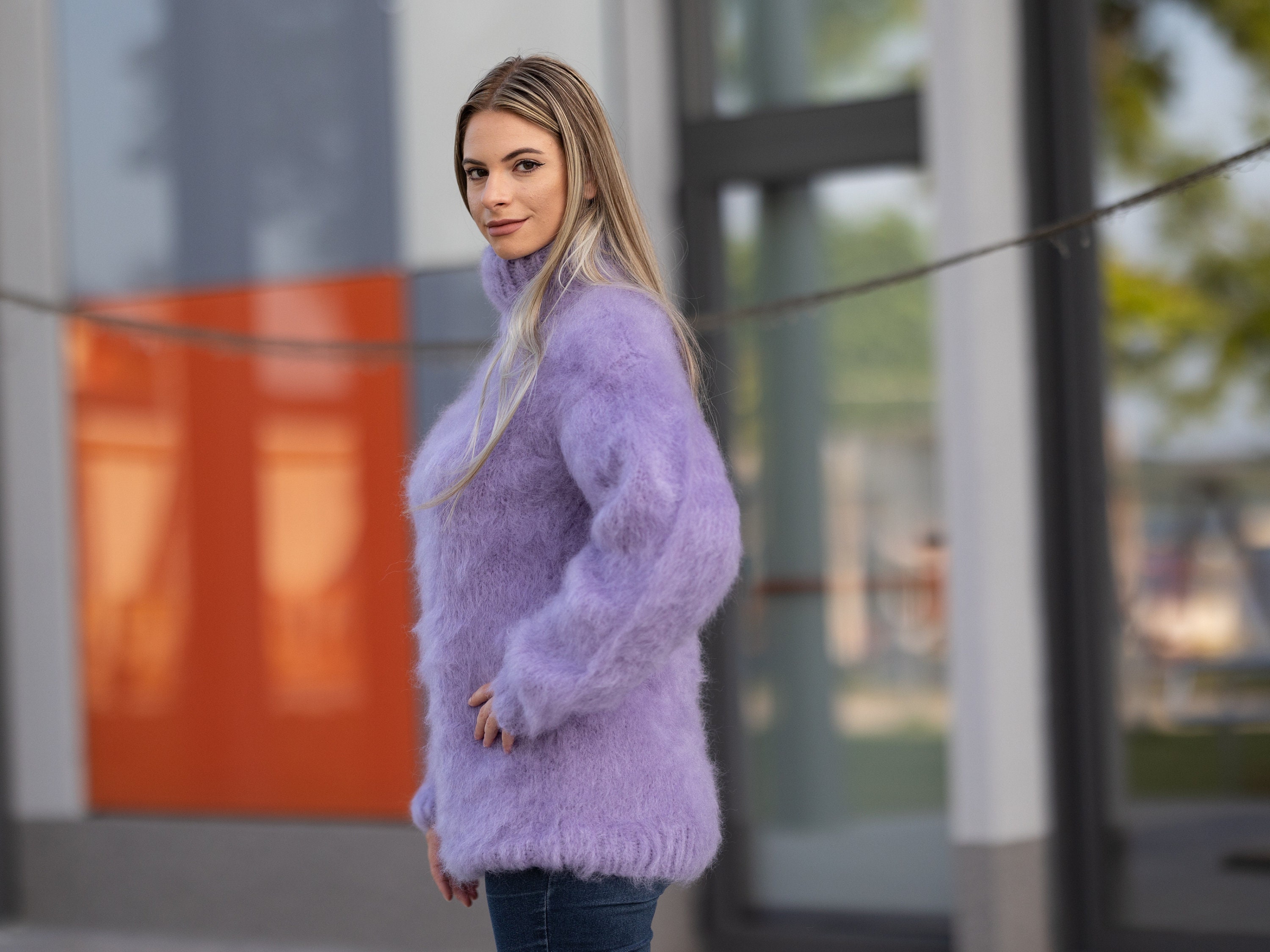 トップス KID MOHAIR CLASSIC 6B C/D Antique Purple トップス KID MOHAIR CLASSIC 6B C/D Antique Purple KID MOHAIR