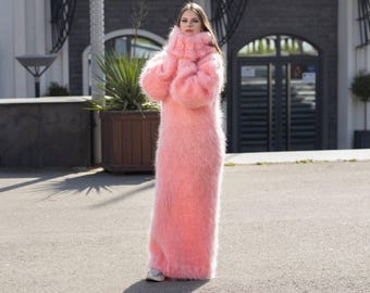 hot pink fuzzy sweater dress Fuzzy Feels Sweater Mini Dress