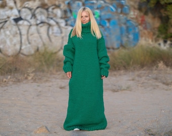 Turtleneck Green Plaid Dress, Long Sweater Dress With Pockets, Wool Jumper Dress, Warm Autumn Dress, Avant Garde Dress, Capsule Slow Fashion - Etsy Turtleneck Green Plaid Dress, Long Sweater Dress With Pockets, Wool Jumper Dress, Warm Autumn Dress, Avant Garde Dress, Capsule Slow Fashion - Etsy