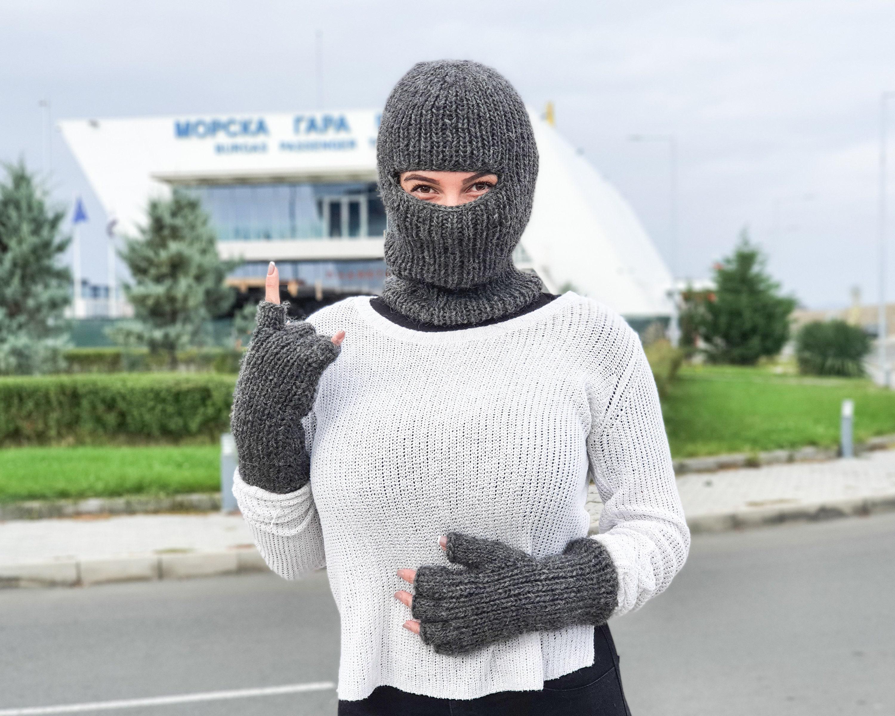 小物 RL WOOLEN HANDKNIT BALACLAVA GREY RL WOOLEN HANDKNIT BALACLAVA - | rroomm onlinestore（ルーム