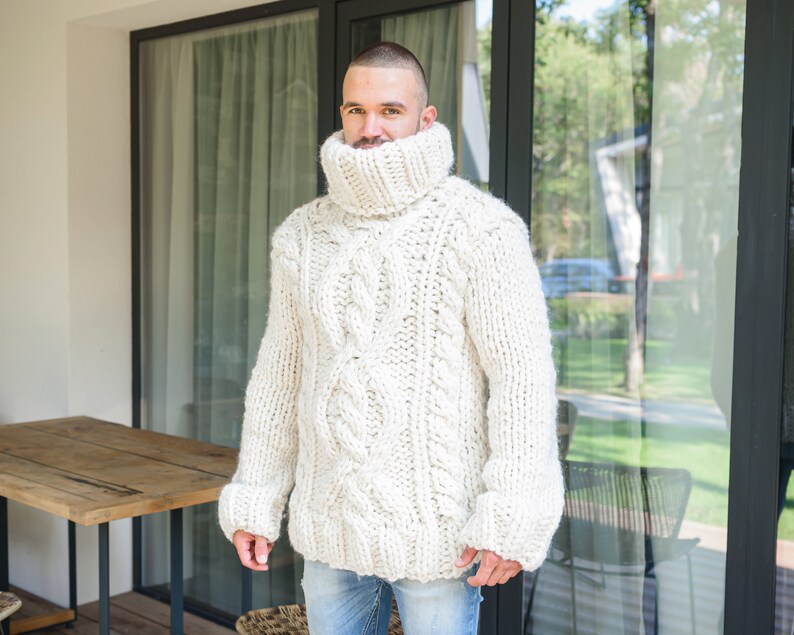 A Note of Thanks Cable Knit Sweater