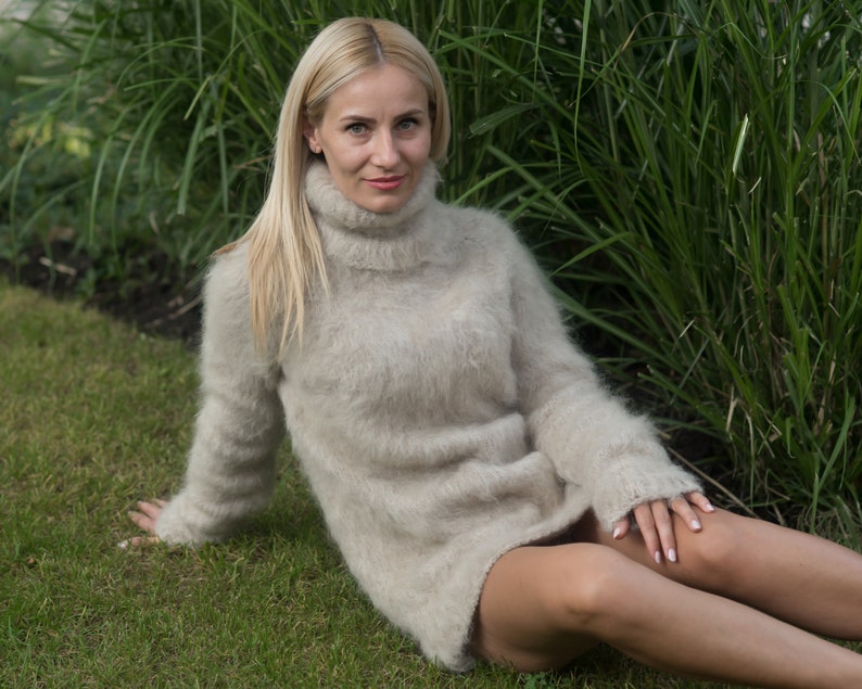 Excuisit Italian Material Sweater Made of Kid Mohair Yak Etsy